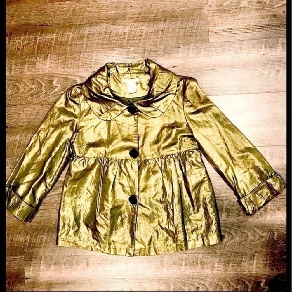 Vertigo Paris peplum jacket in Gold - Picture 1 of 3